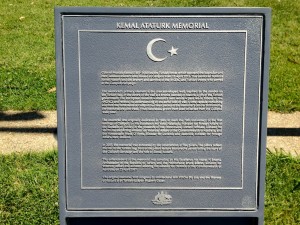 Canberra Ataturk Memorial December 2012-3